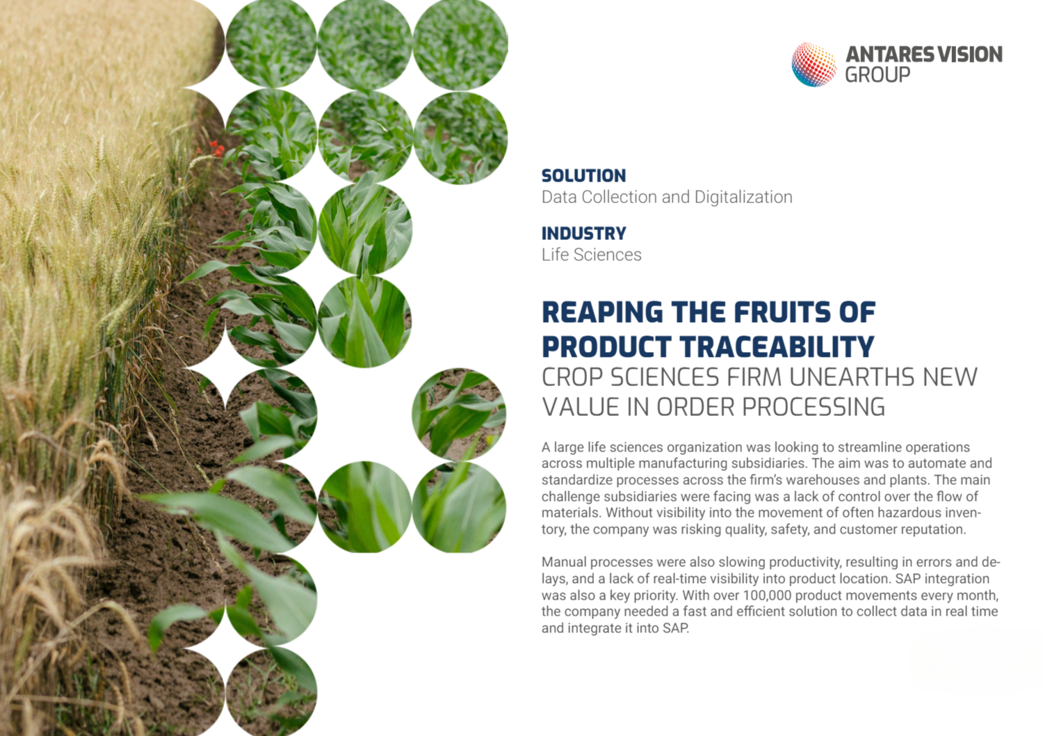 REAPING THE FRUITS OF PRODUCT TRACEABILITY