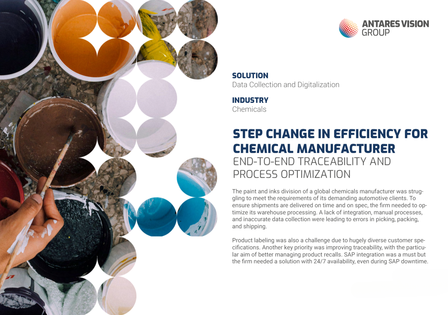 Step change in efficiency for chemical manufacturer