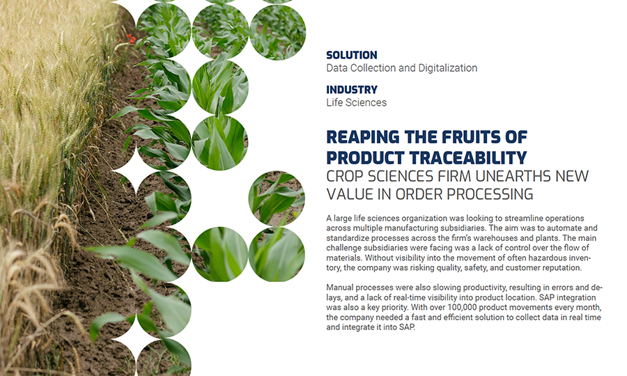 Reaping the fruits of product traceability