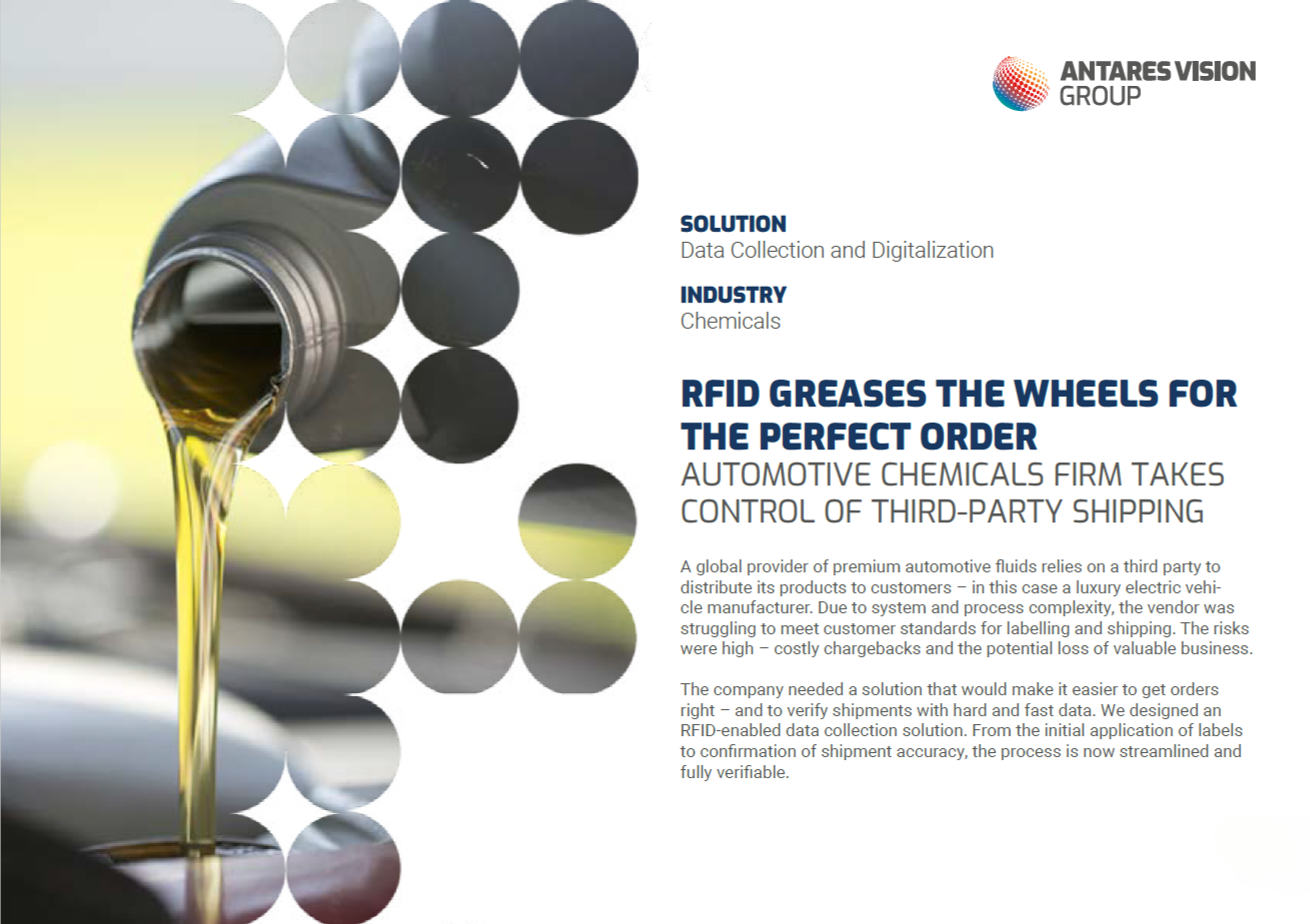RFID GREASES THE WHEELS FOR THE PERFECT ORDER