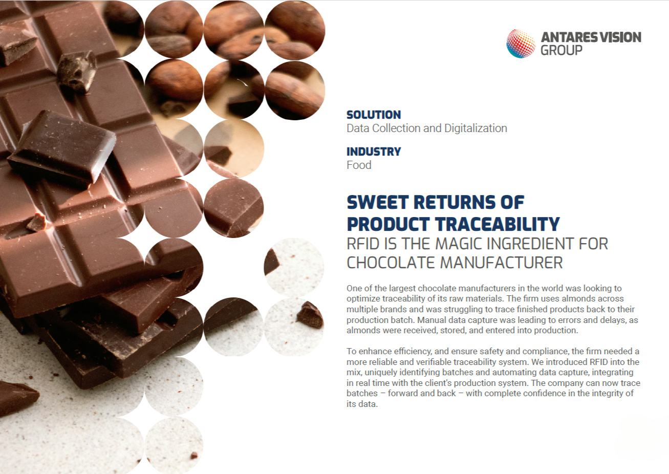SWEET RETURNS OF PRODUCT TRACEABILITY
