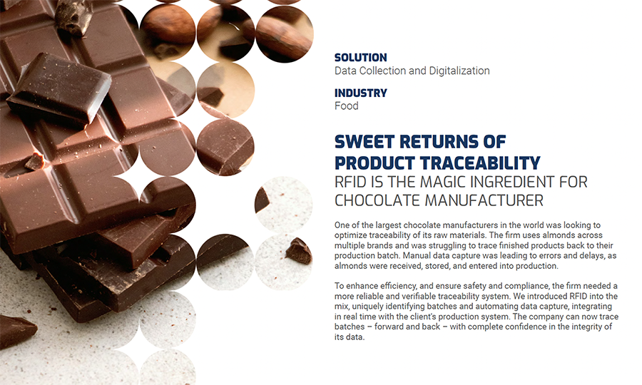Sweet Returns of Product Traceability