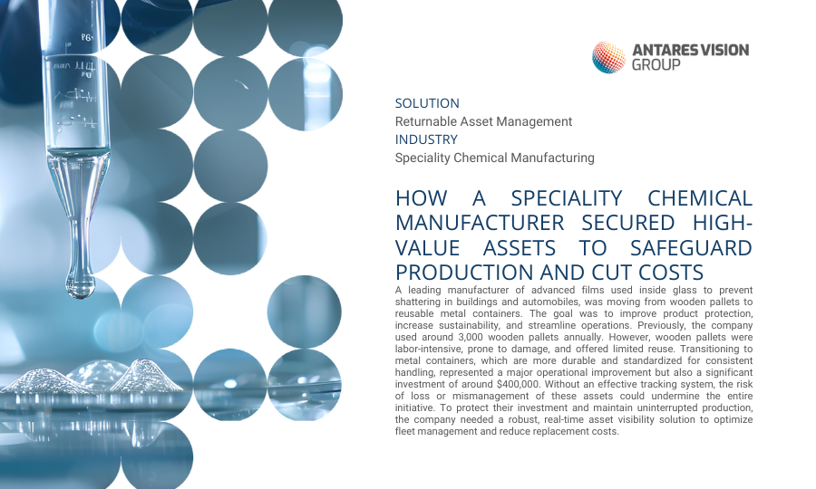 How a Speciality Chemical Manufacturer Secured High-Value Assets To Safeguard Production and Cut Costs